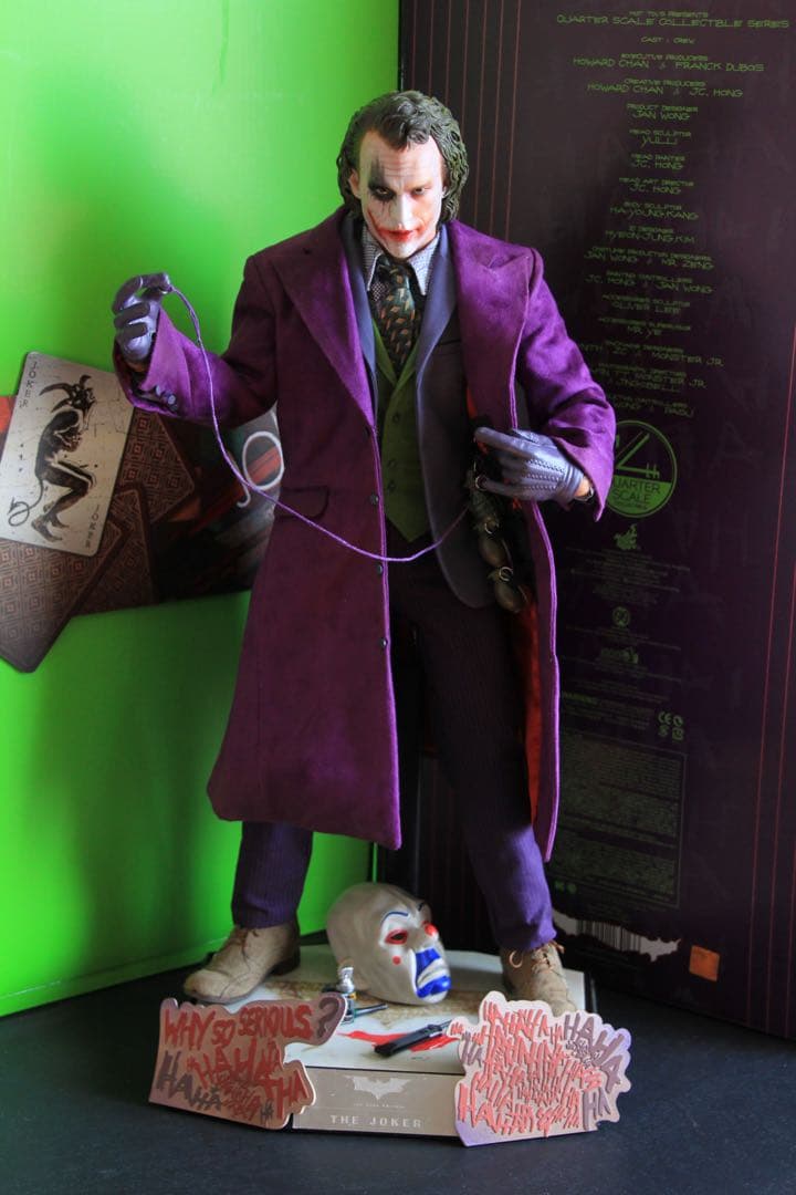 トイサピエンス限定 クオーター・スケール ジョーカー ホットトイズ　ダークナイト