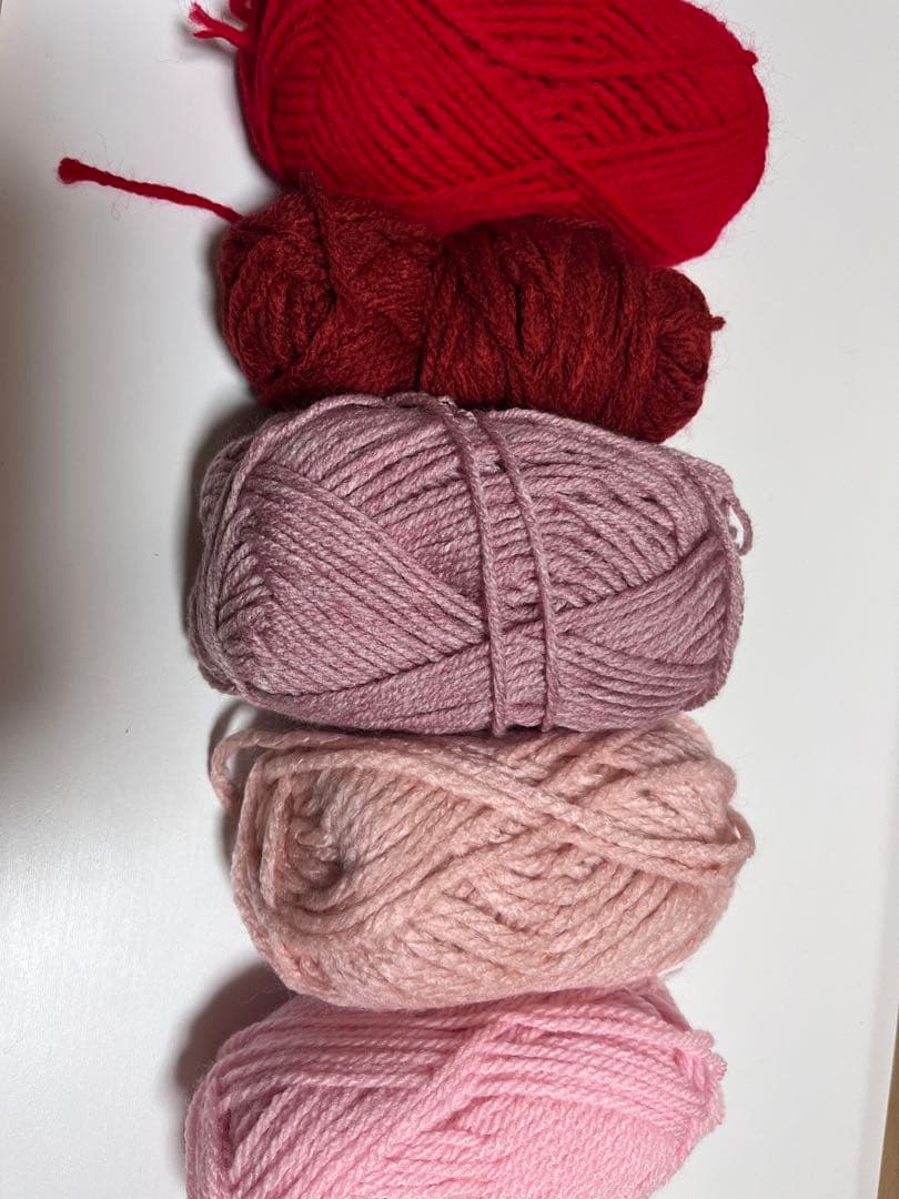 ぬい服 10cm ハンドメイド 毛糸 マフラー