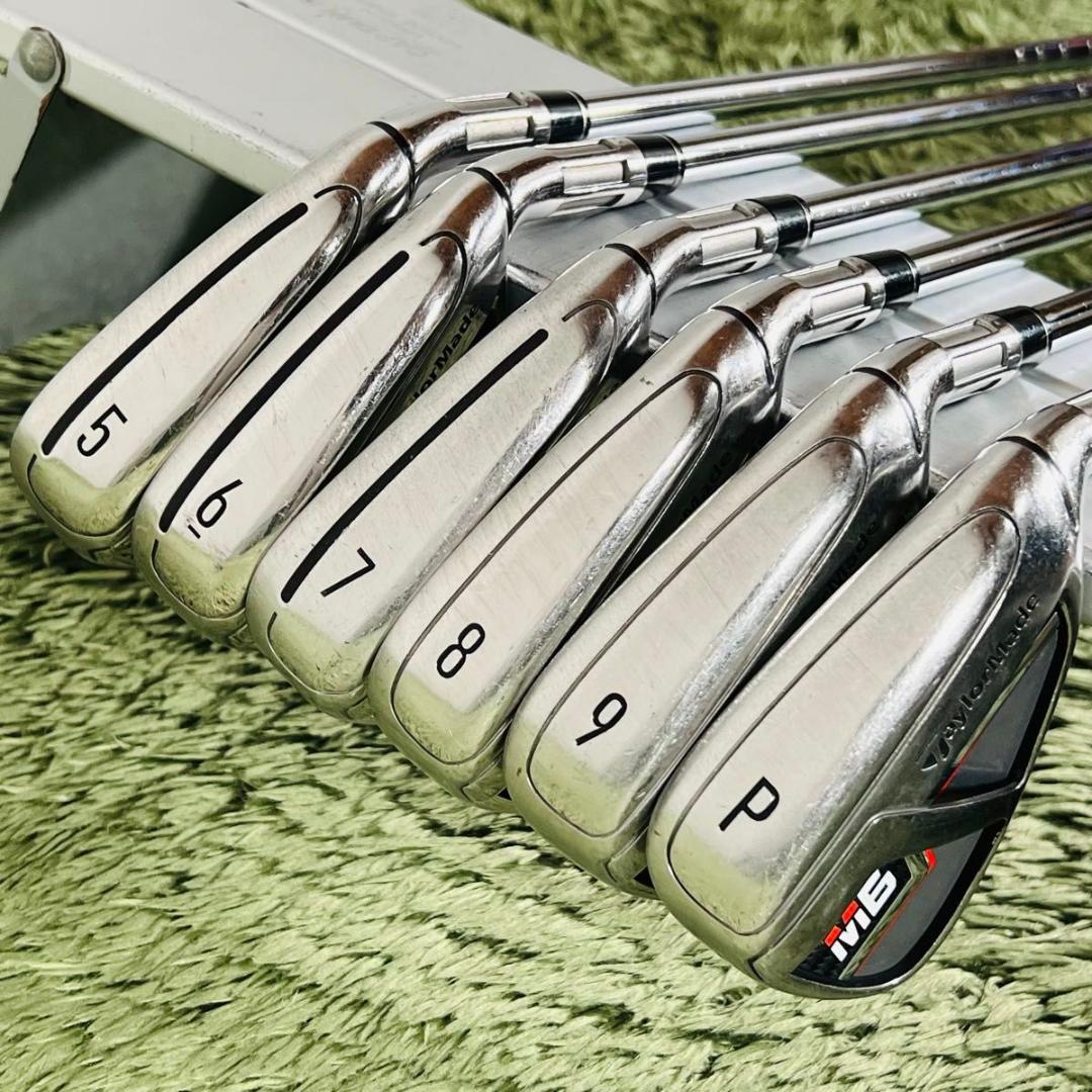 テーラーメイド M6 アイアン6本セット メンズゴルフ 初心者 入門 人気モデル