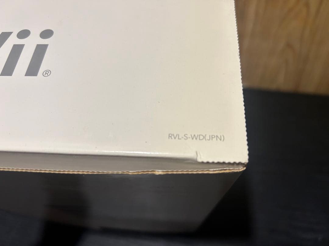 【新品・未使用】Nintendo Wii RVL-S-WD