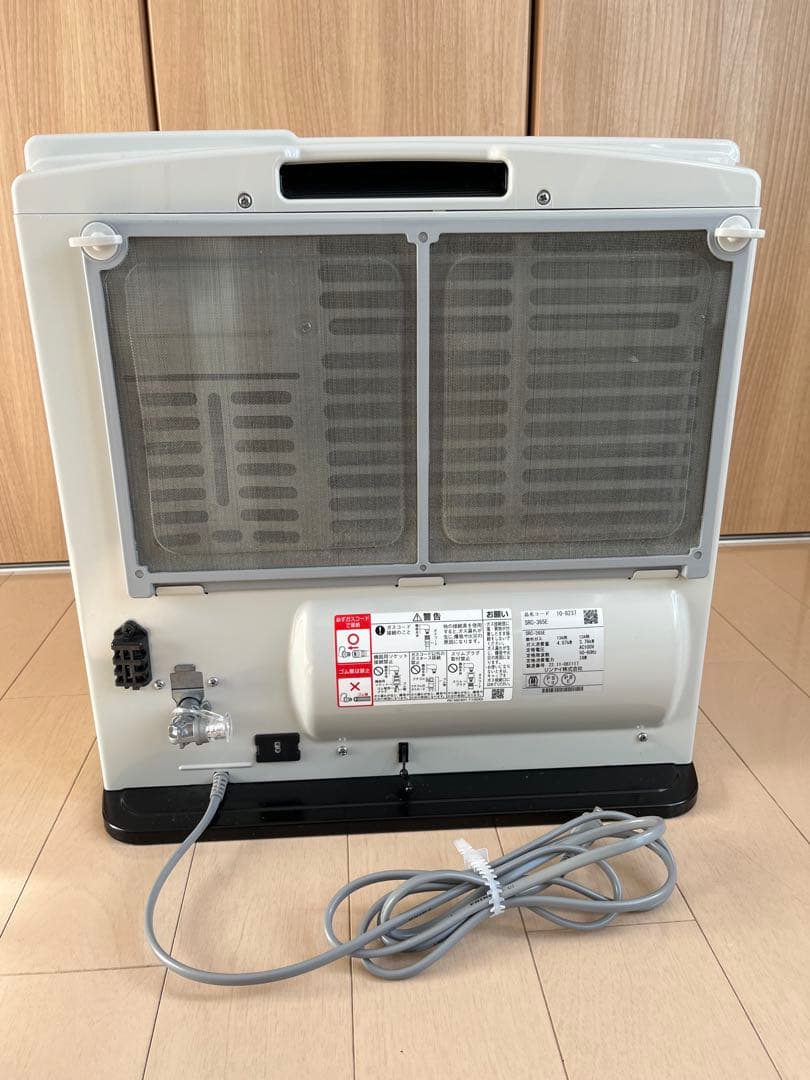 リンナイ ガスファンヒーター SRC-365E 都市ガス用／ガスコード2.0m付