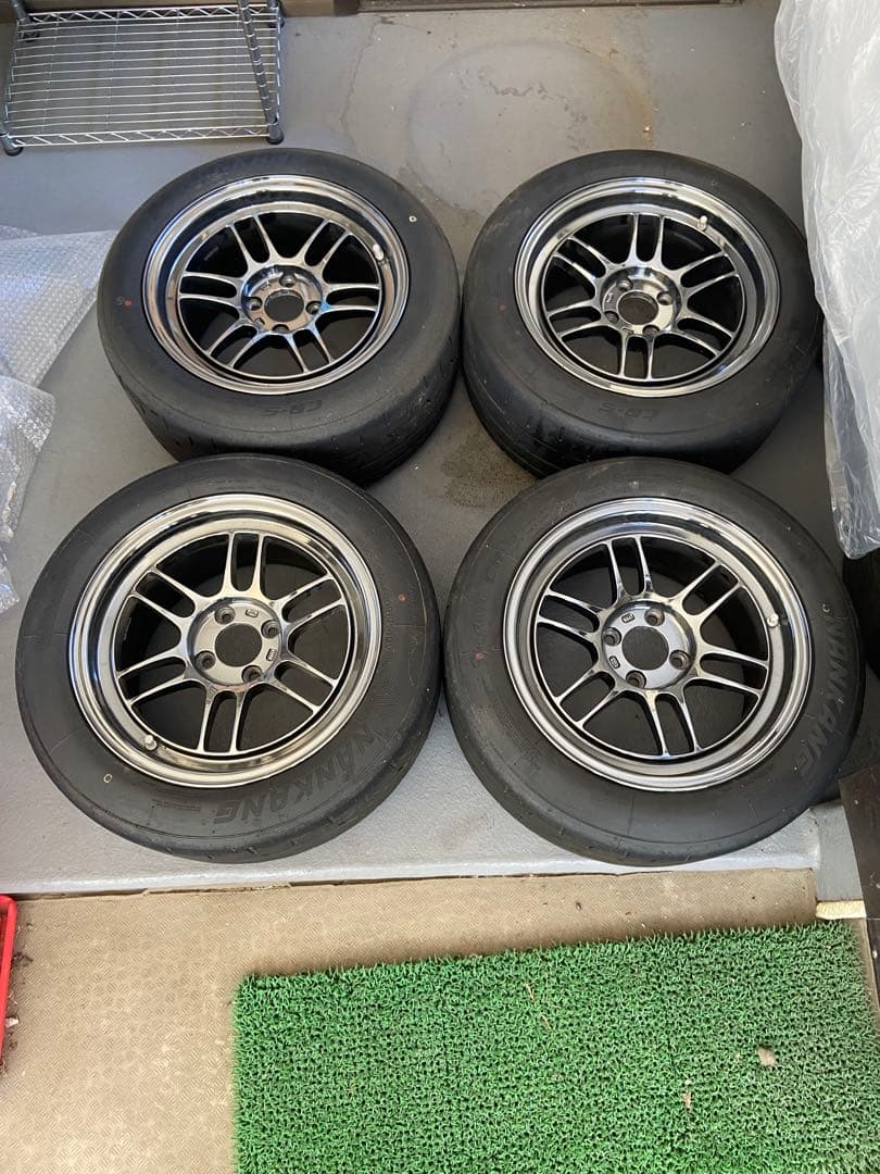 ENKEI RPF1RS 15インチ タイヤ付き4本セット
