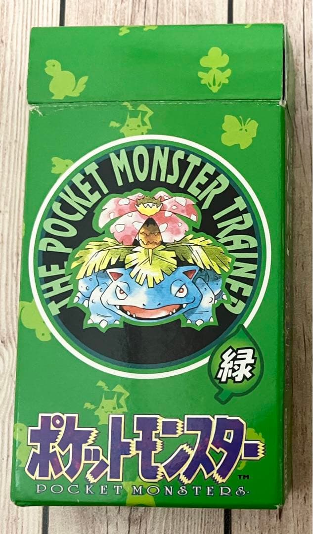ポケットモンスター 緑 トランプ