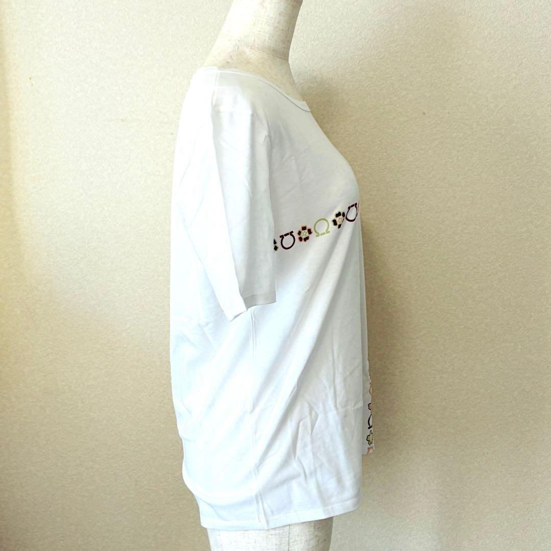 Salvatore Feragamo フェラガモ　Tシャツ ホワイト　L