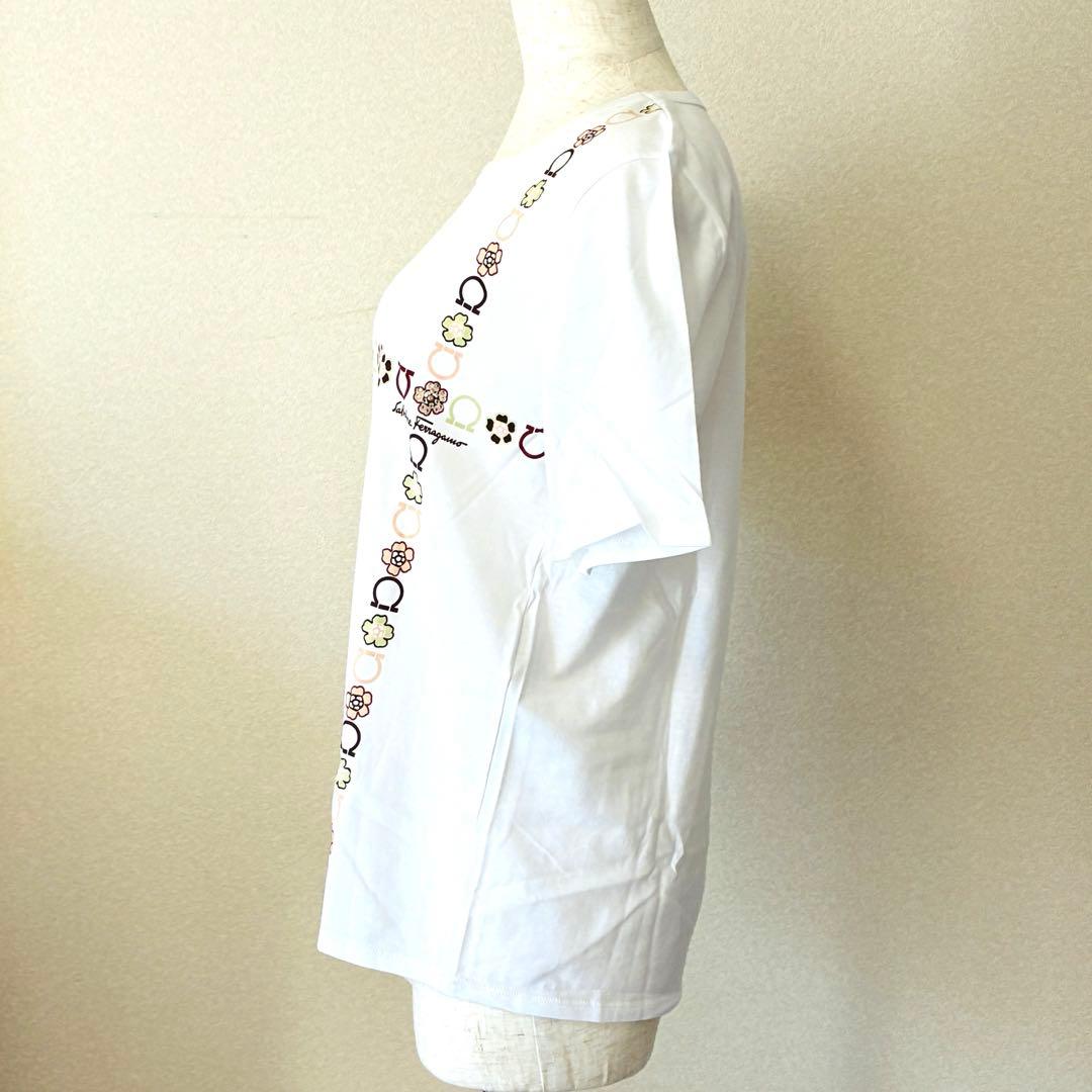 Salvatore Feragamo フェラガモ　Tシャツ ホワイト　L