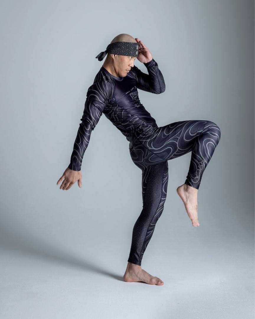 RVCA krazy bee レギンス　トレーニング　格闘技　フィットネス