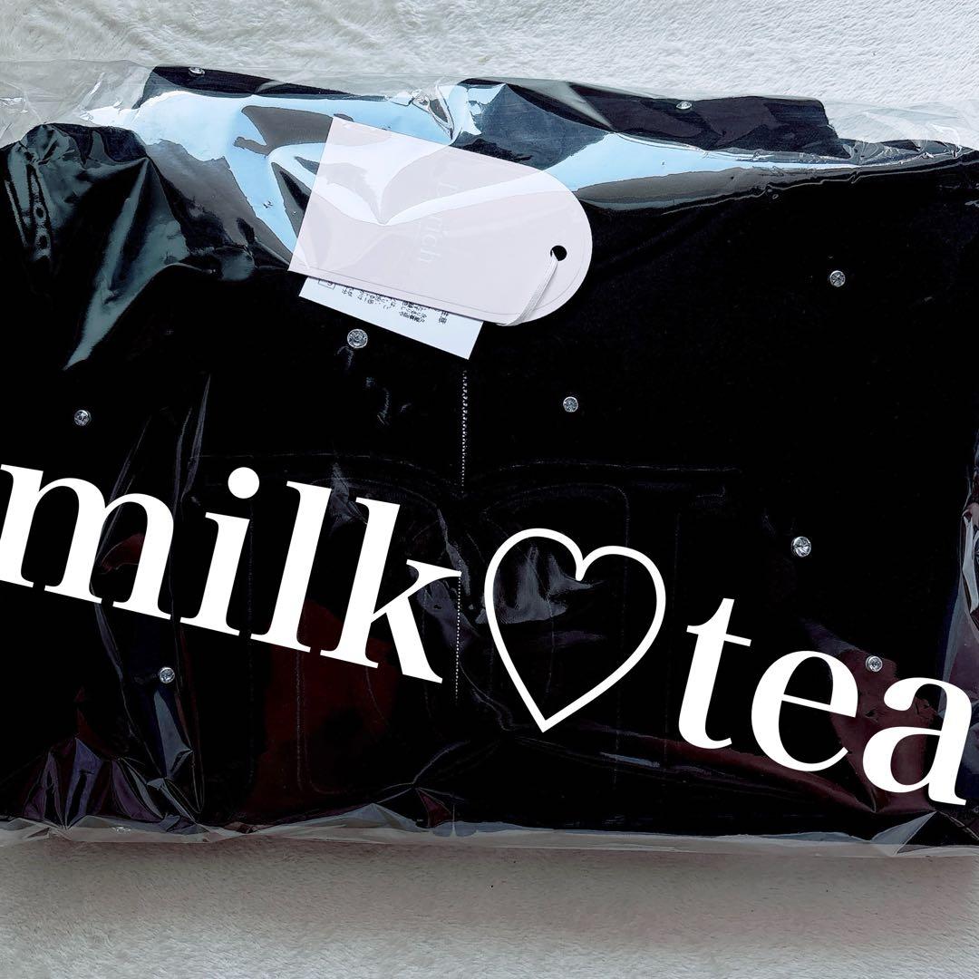 新品タグ付 ダーリッチ ブラック DDロゴビジュージップパーカー F フリー