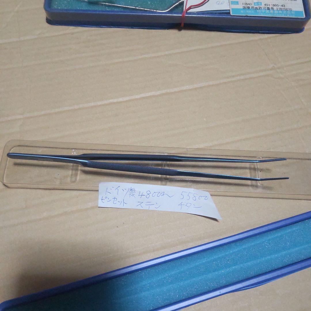 BONIMED ステンレスピンセット 12/100