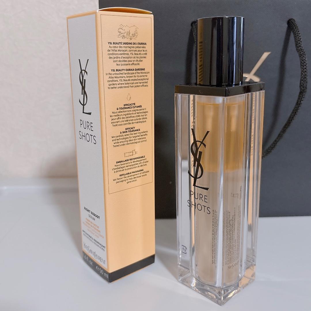 【新品】2点 カブキブラシ ピュアショット ナイトセラム 50ml