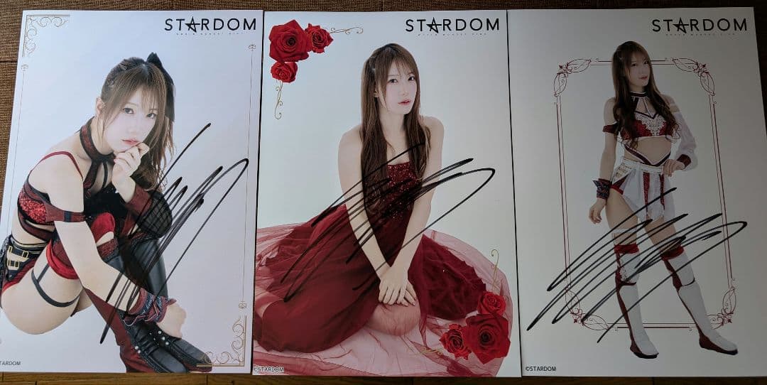 スターダム STARDOM 鹿島沙希　各150枚限定　ポートレート　3種セット