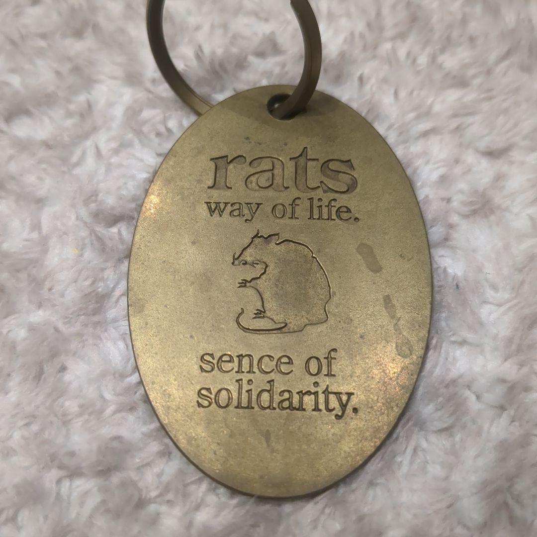 RATS 真鍮キーホルダー