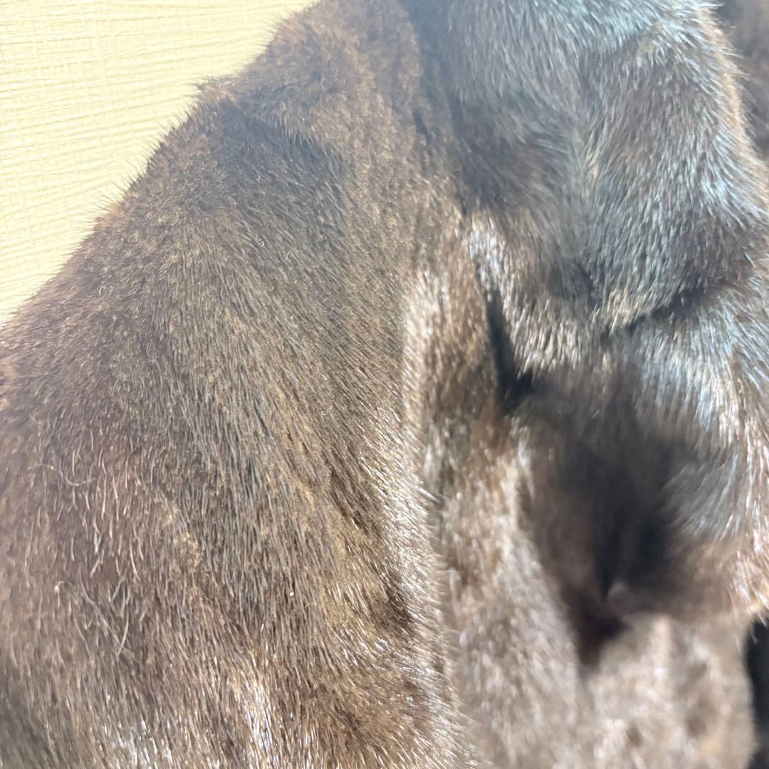 BLACKGLAMA】ブラックグラマ 11号 ダークミンク リアルファー ミンク