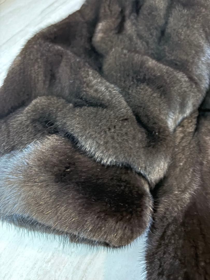 BLACKGLAMA】ブラックグラマ 11号 ダークミンク リアルファー ミンク