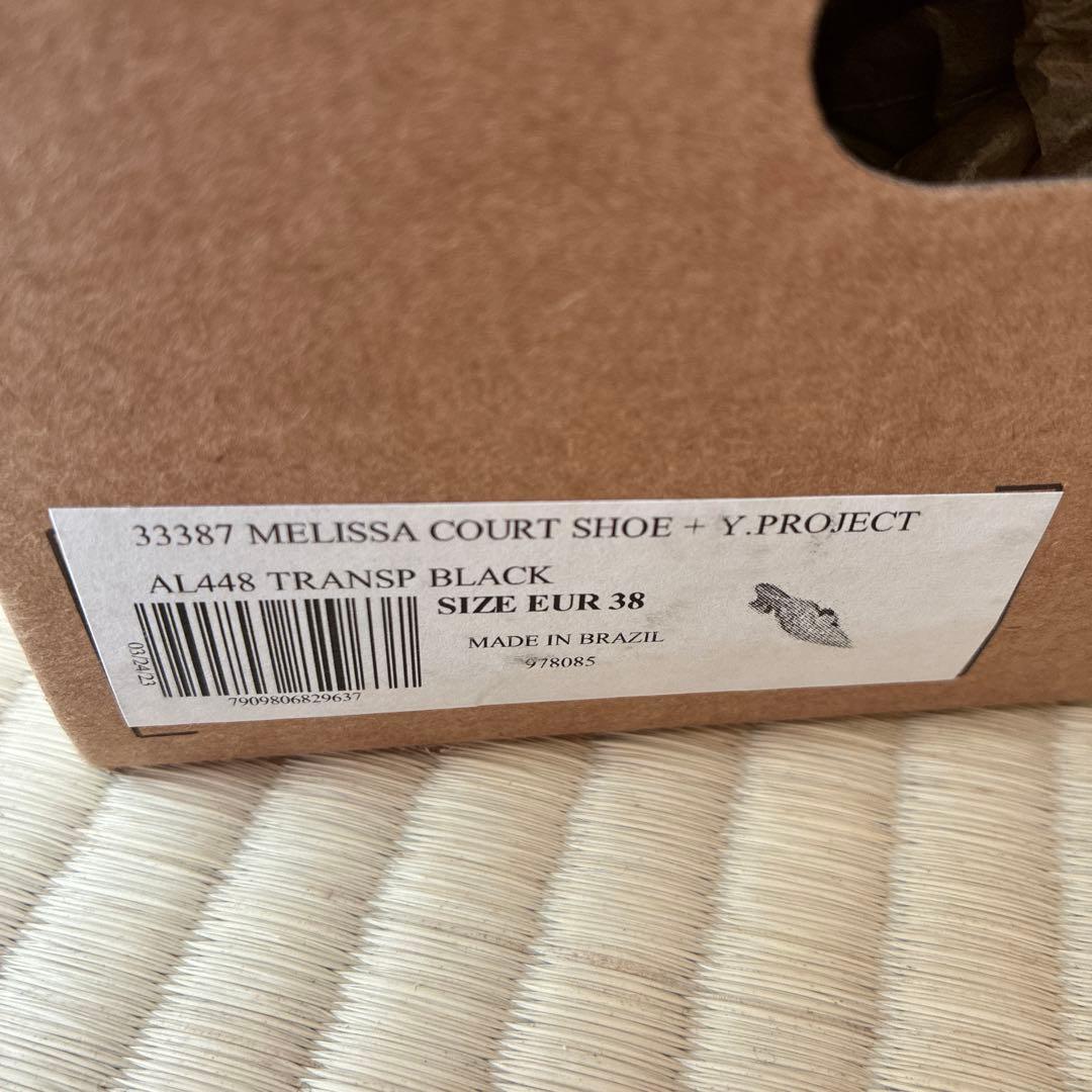 melissa / Y/PROJECT ブラックミュール　EU38