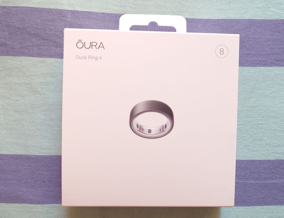 最新 Oura Ring 4 サイズ8 充電器付き