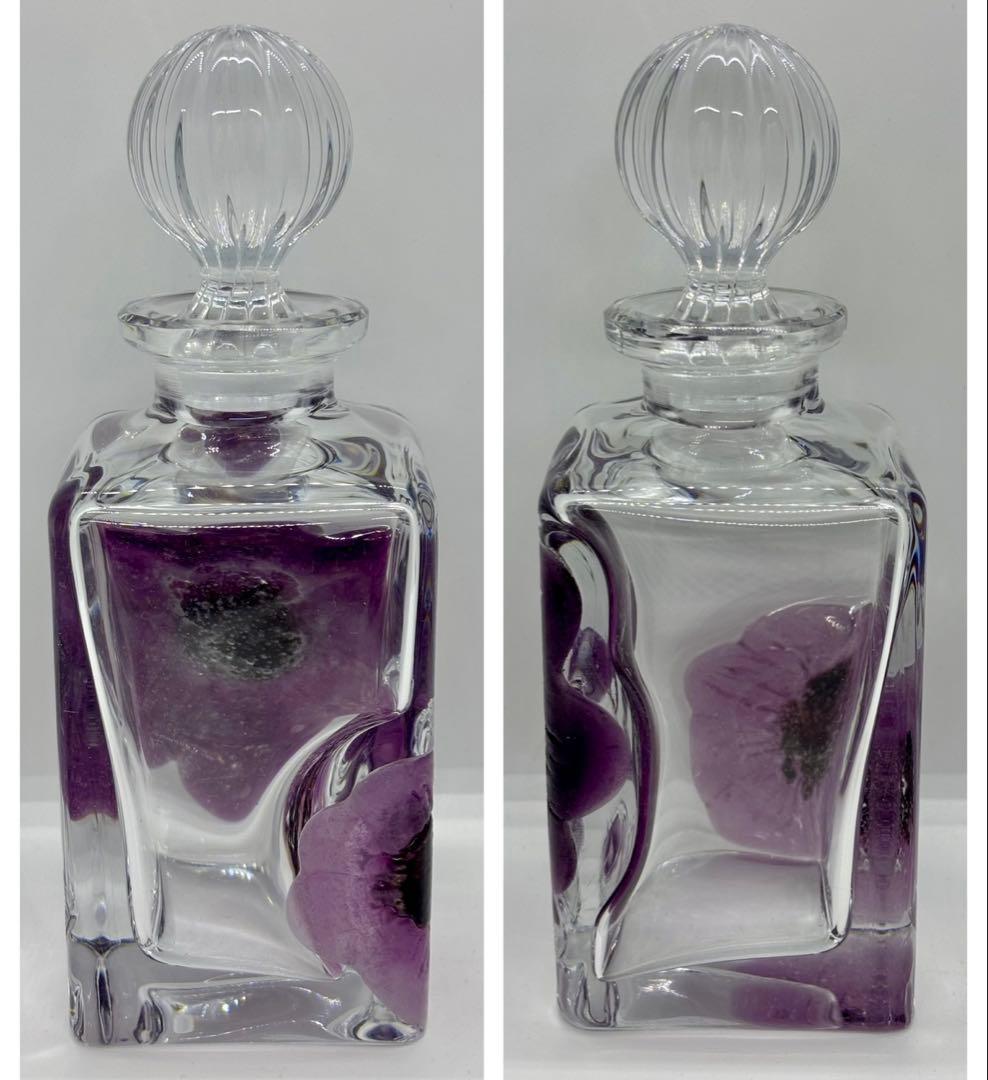 #ドーム フランス クリスタル 香水ボトル&アトマイザーセットS-2