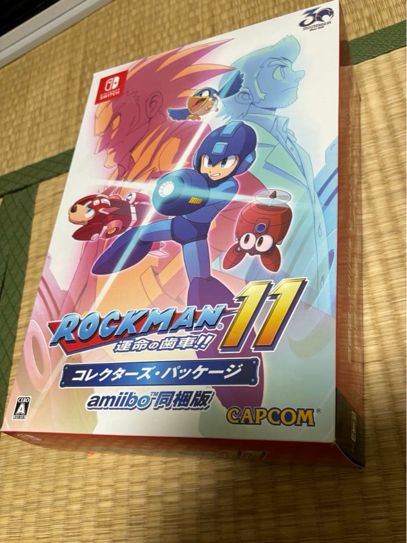 ロックマン11運命の歯車‼︎コレクターズパッケージ amibo同梱版