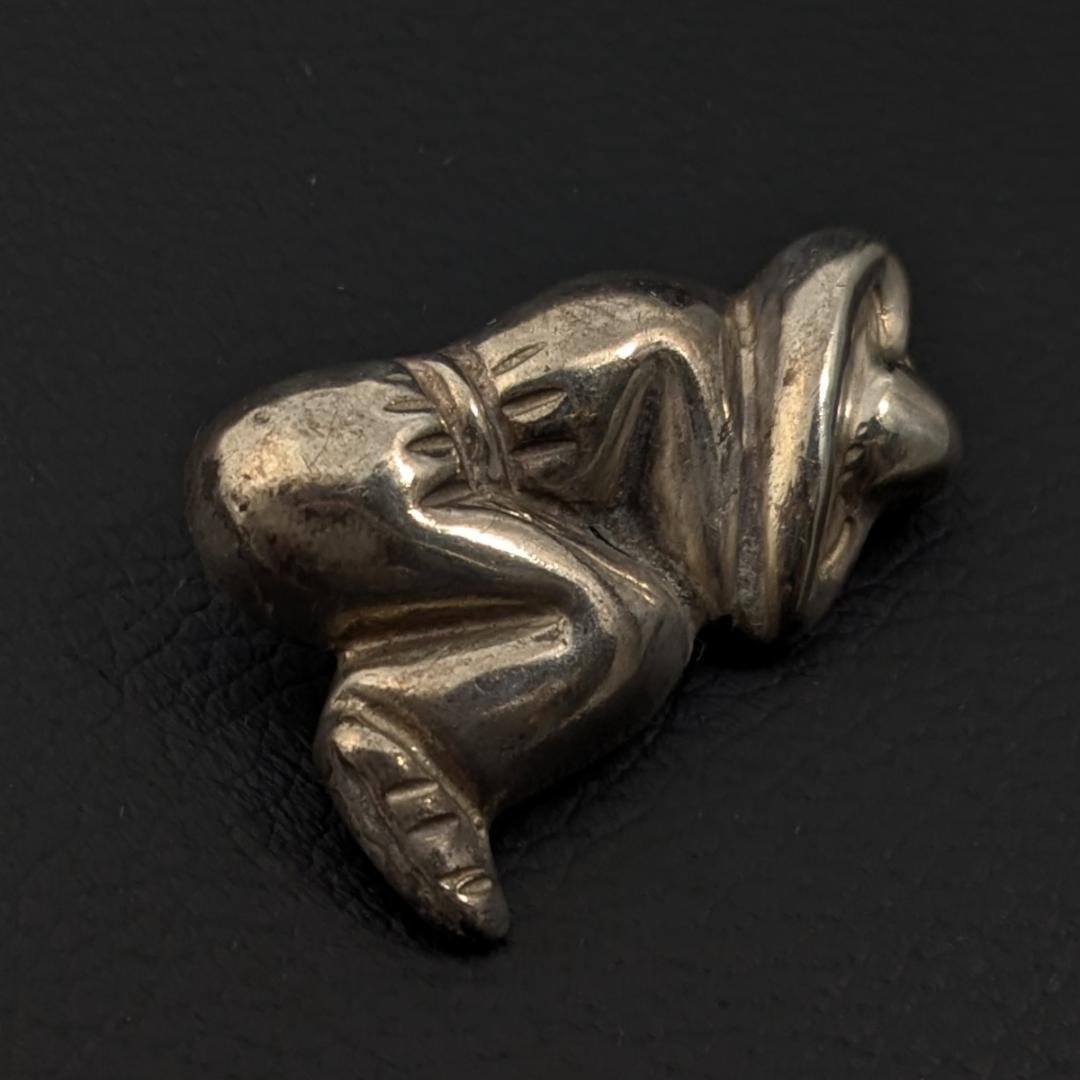 ヴィンテージ メキシカンシルバー925 sleeping man ブローチ 9g