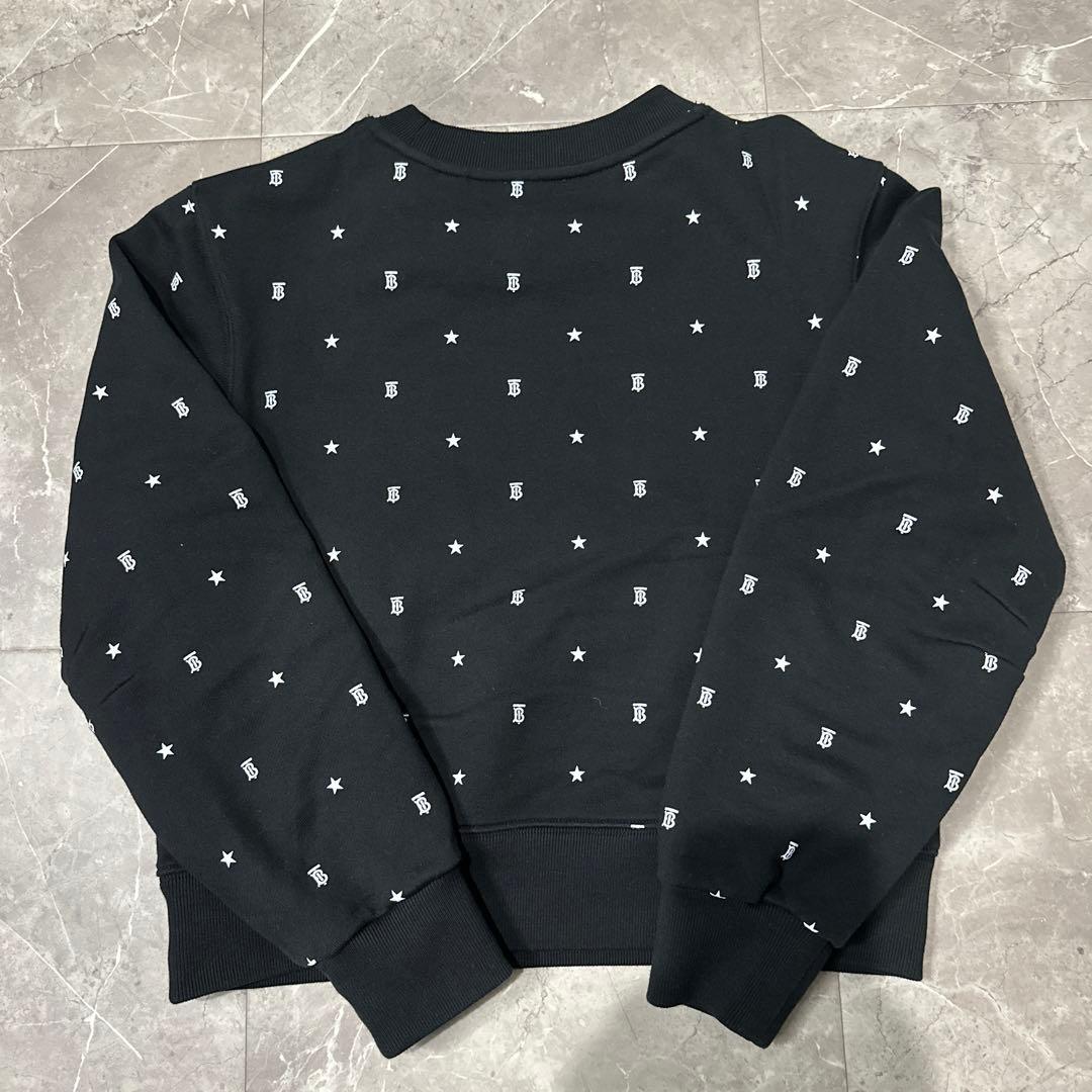 BURBERRY ブラック トレーナー 12Y 152