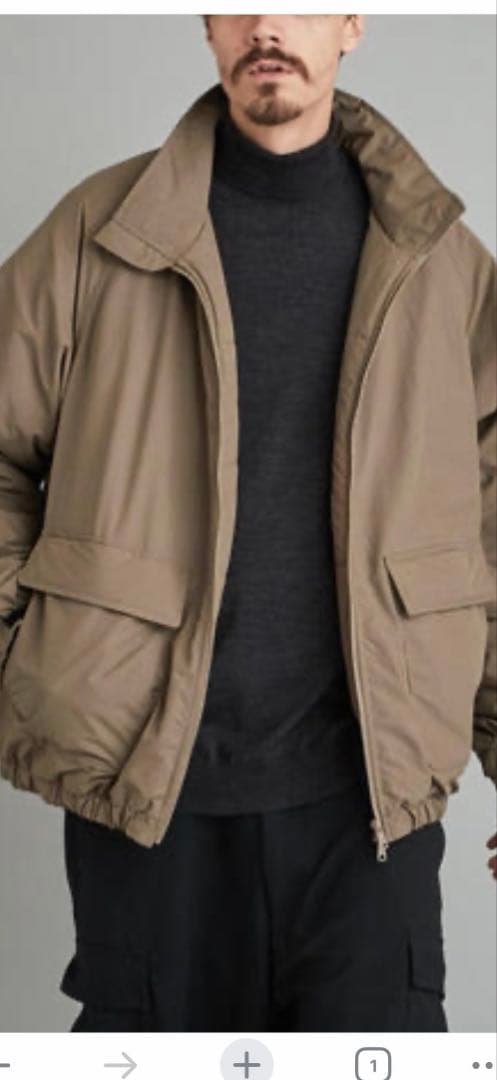 ジャケット・アウター Steven Alan PE RIP PUFF BLOUSON