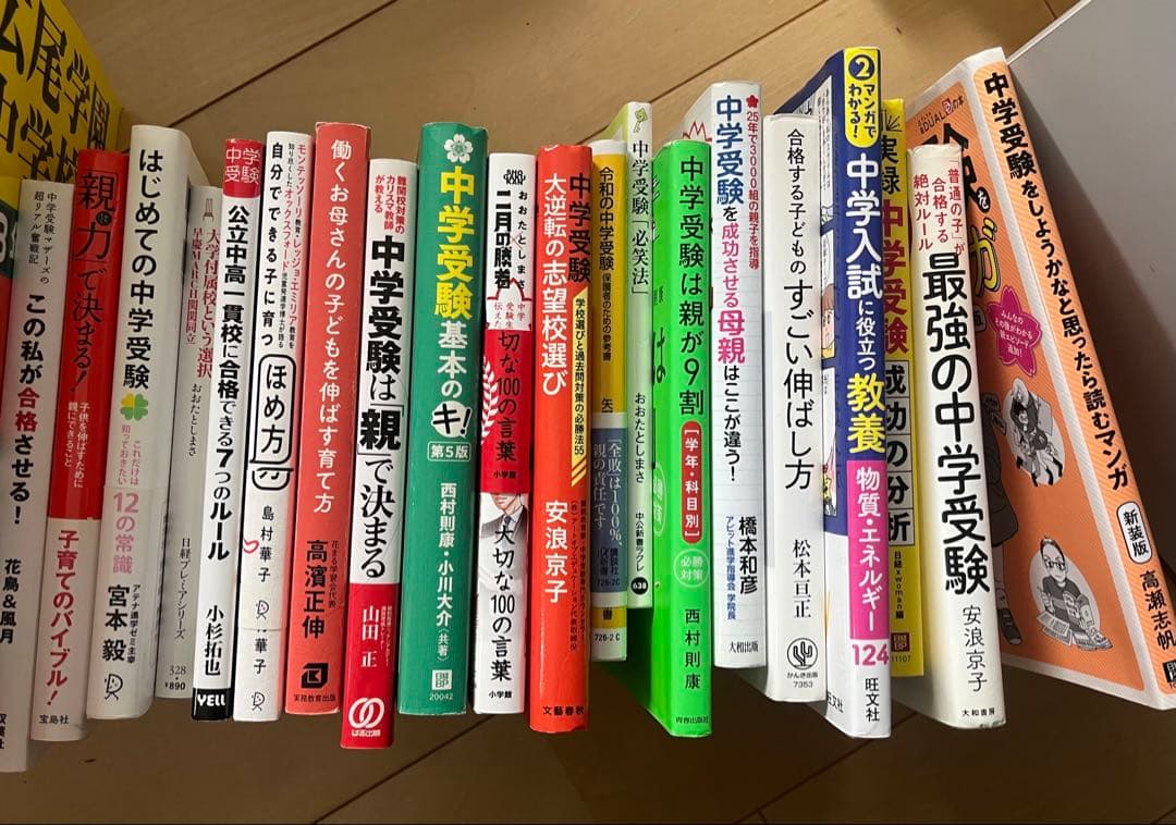 中学受験参考書・問題集セット