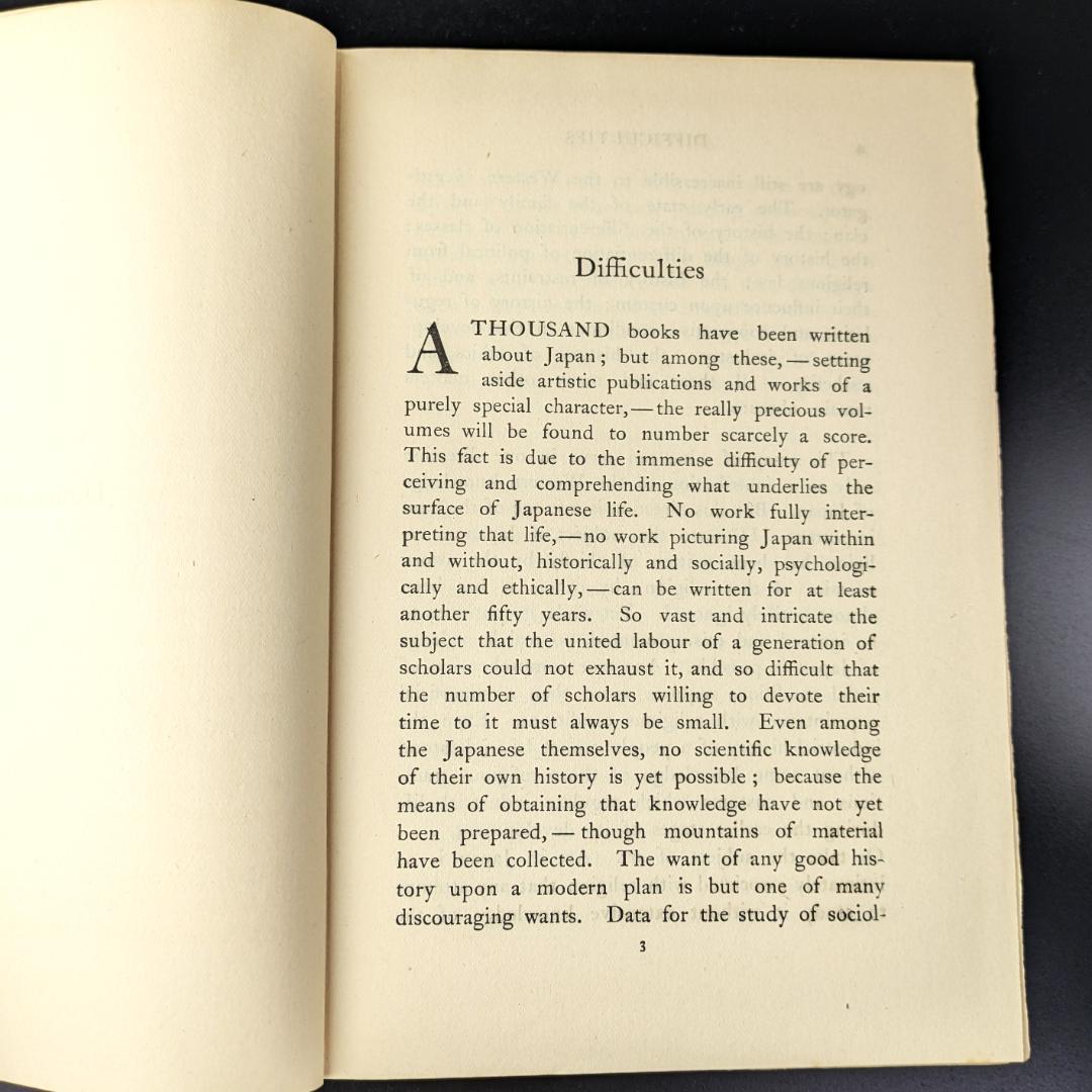 ラフカディオ・ハーン 小泉八雲 神国日本 JAPAN 1906年レフカダ・ヘブン
