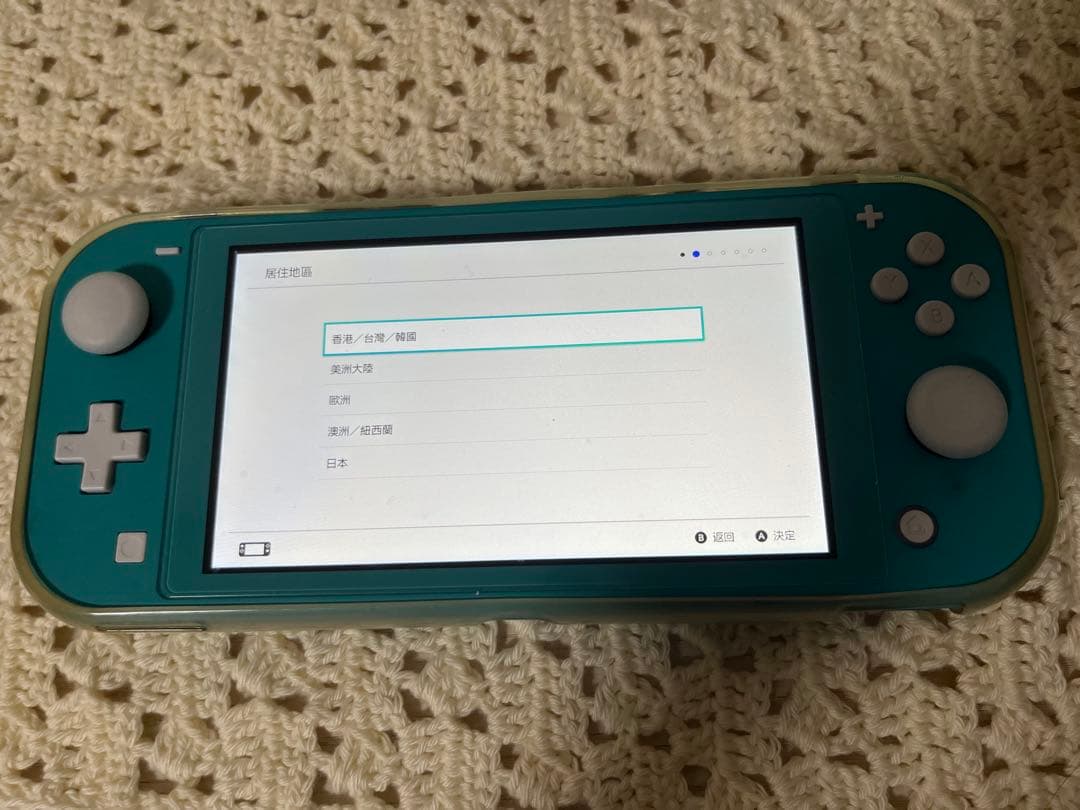 Nintendo Switch Lite ターコイズ 本体とケース