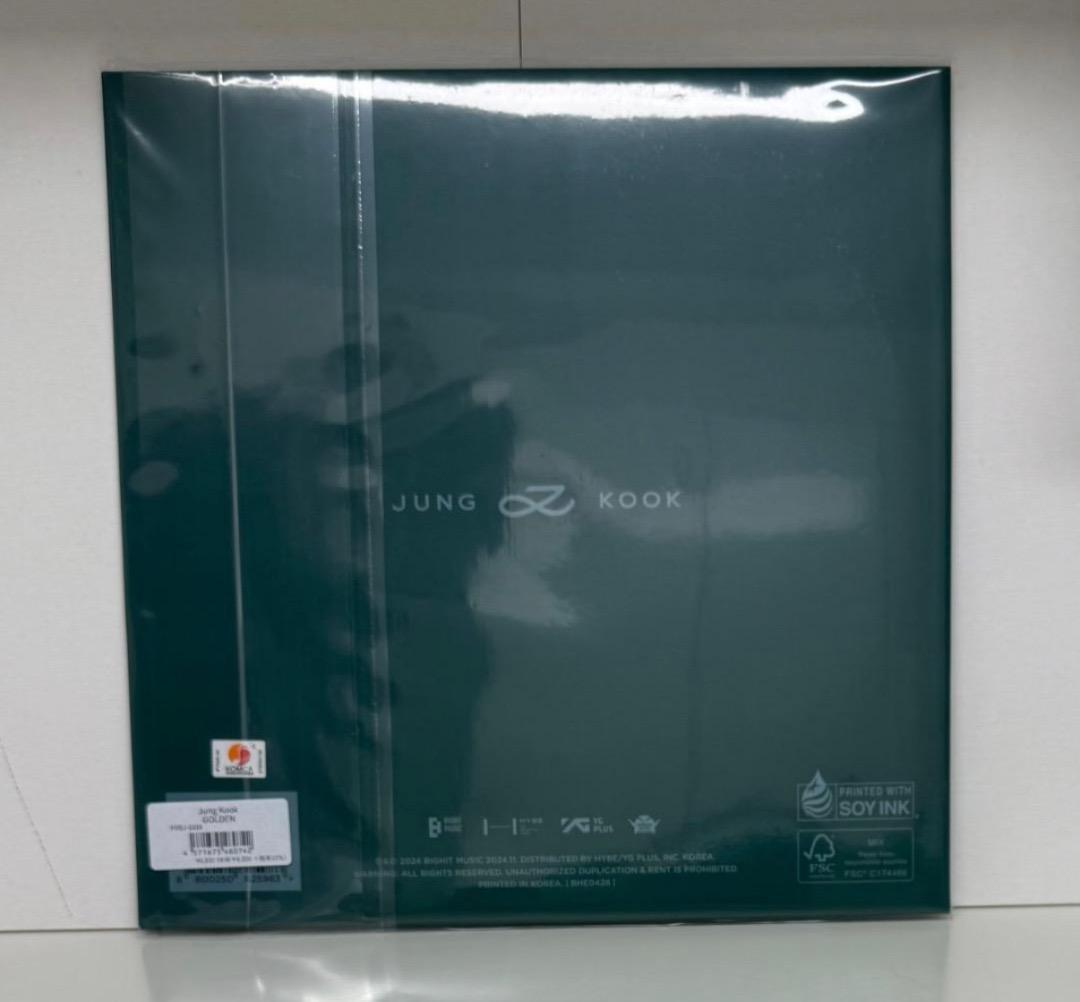 BTS JUNG KOOK ジョングク GOLDEN LPレコード ②