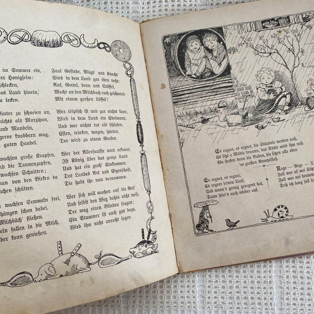【難あり】1900年代初期　希少なドイツの絵本 pauli ebner 洋書