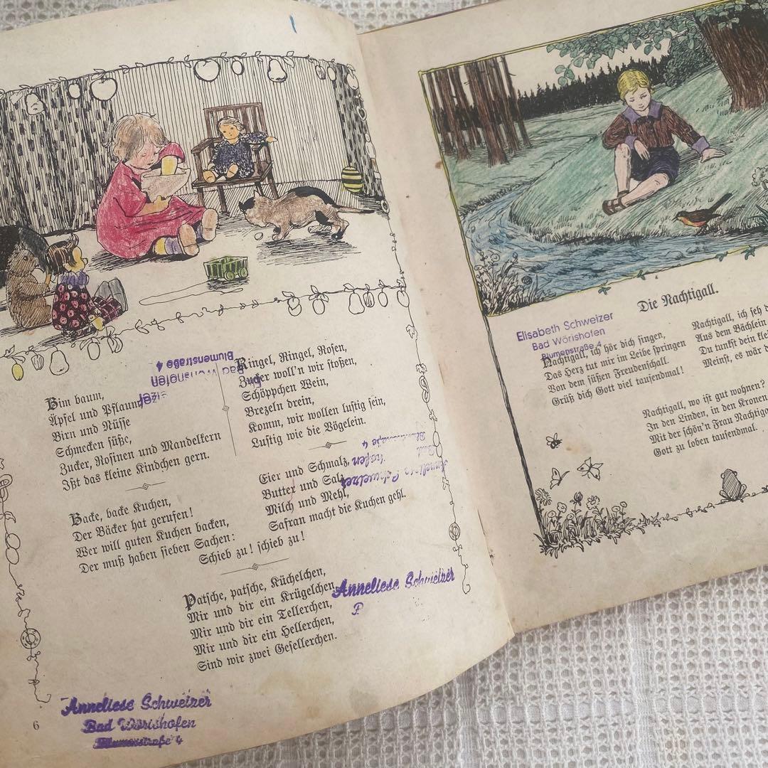 【難あり】1900年代初期　希少なドイツの絵本 pauli ebner 洋書