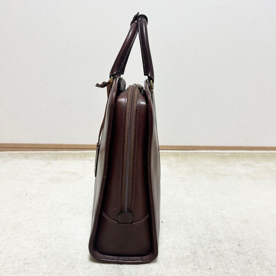 美品　インディード　ビジネスバック　BORSA ボルサ　ブリーフケース　レザー