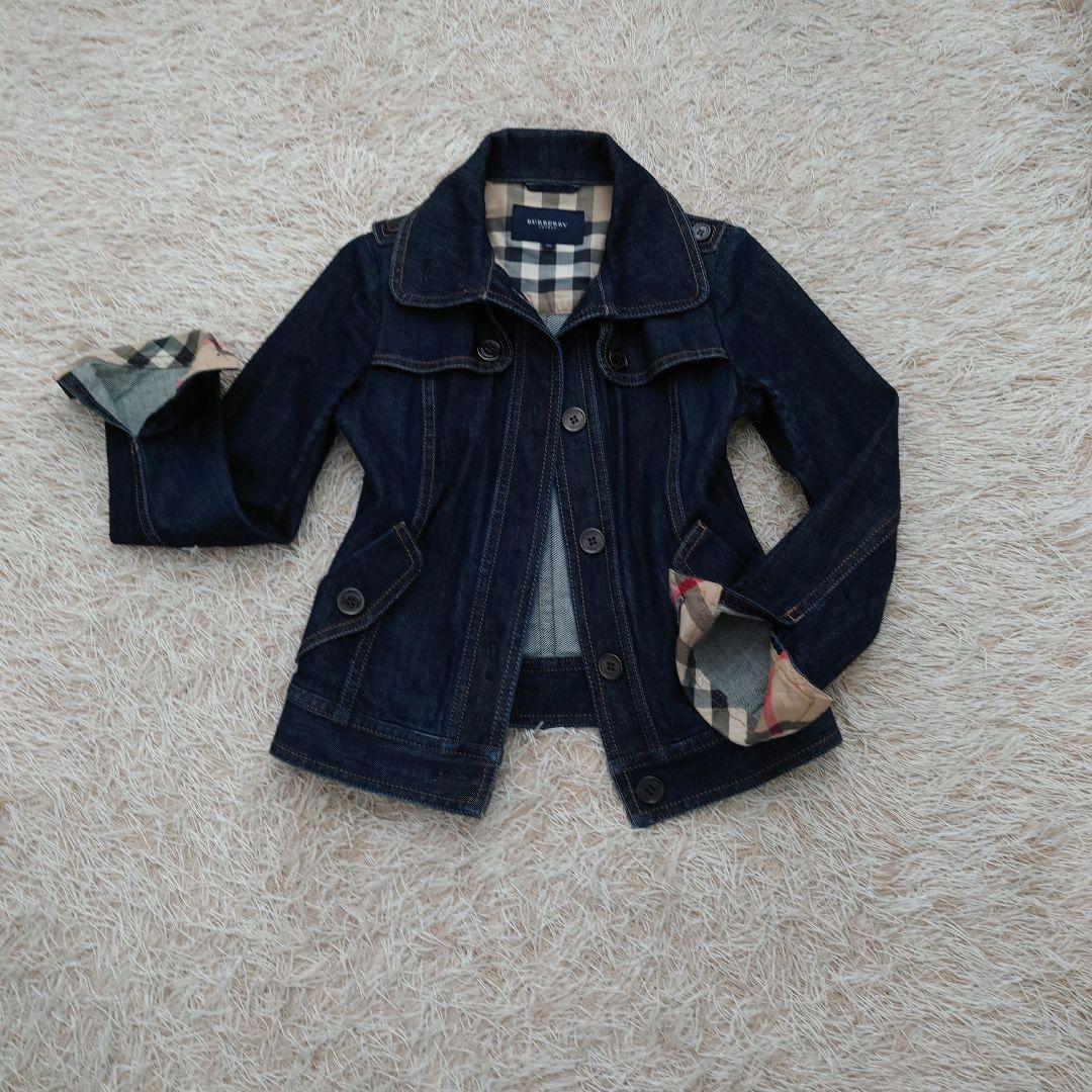 バーバリー デニムジャケット BURBERRY ジージャン ノバチェック