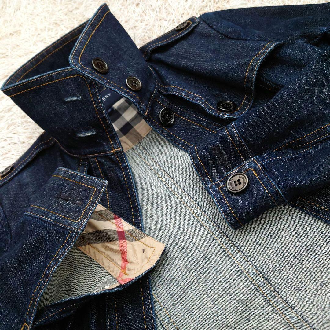 バーバリー デニムジャケット BURBERRY ジージャン ノバチェック