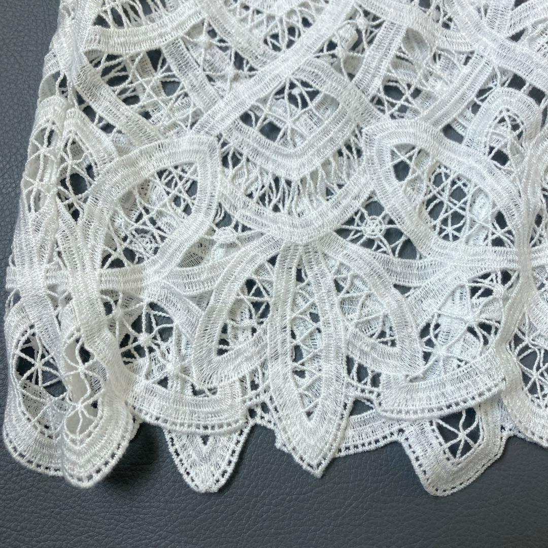 【クマミ】23区　エンブロイダリージャージーレースキャミソール 48