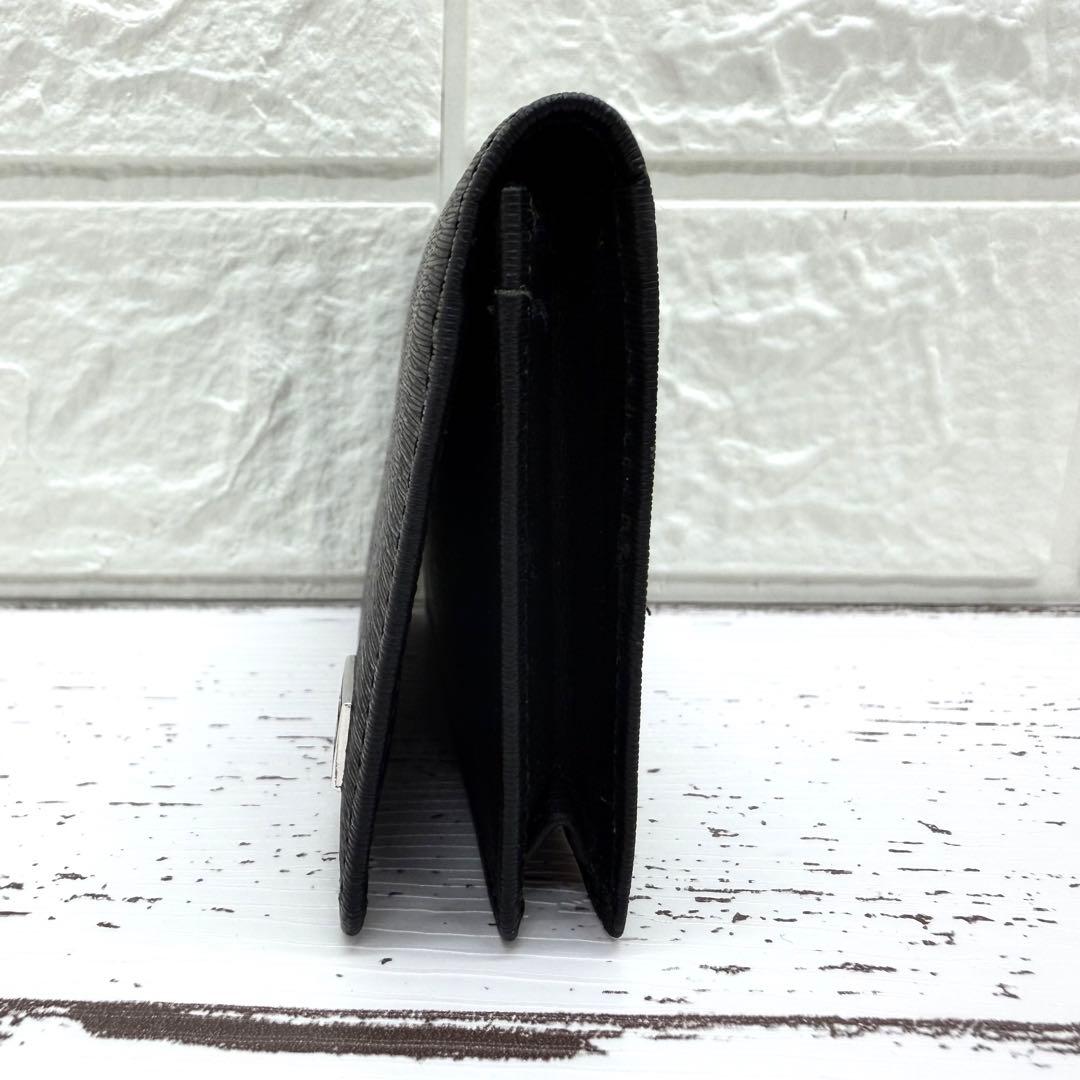 未使用級PORTER　カレント　名刺入れ　レザー　ブラック　エンボス