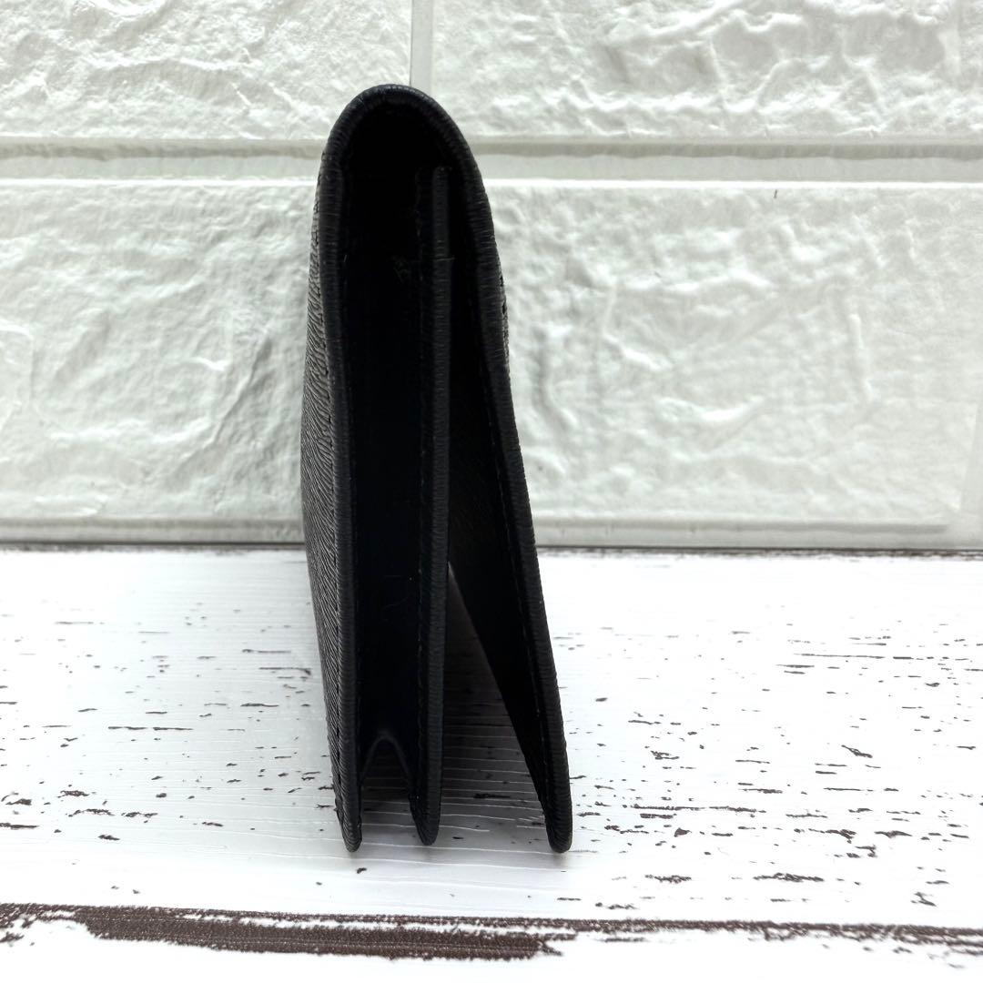 未使用級PORTER　カレント　名刺入れ　レザー　ブラック　エンボス