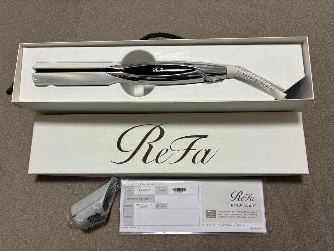 リファ ビューテック ストレートアイロン