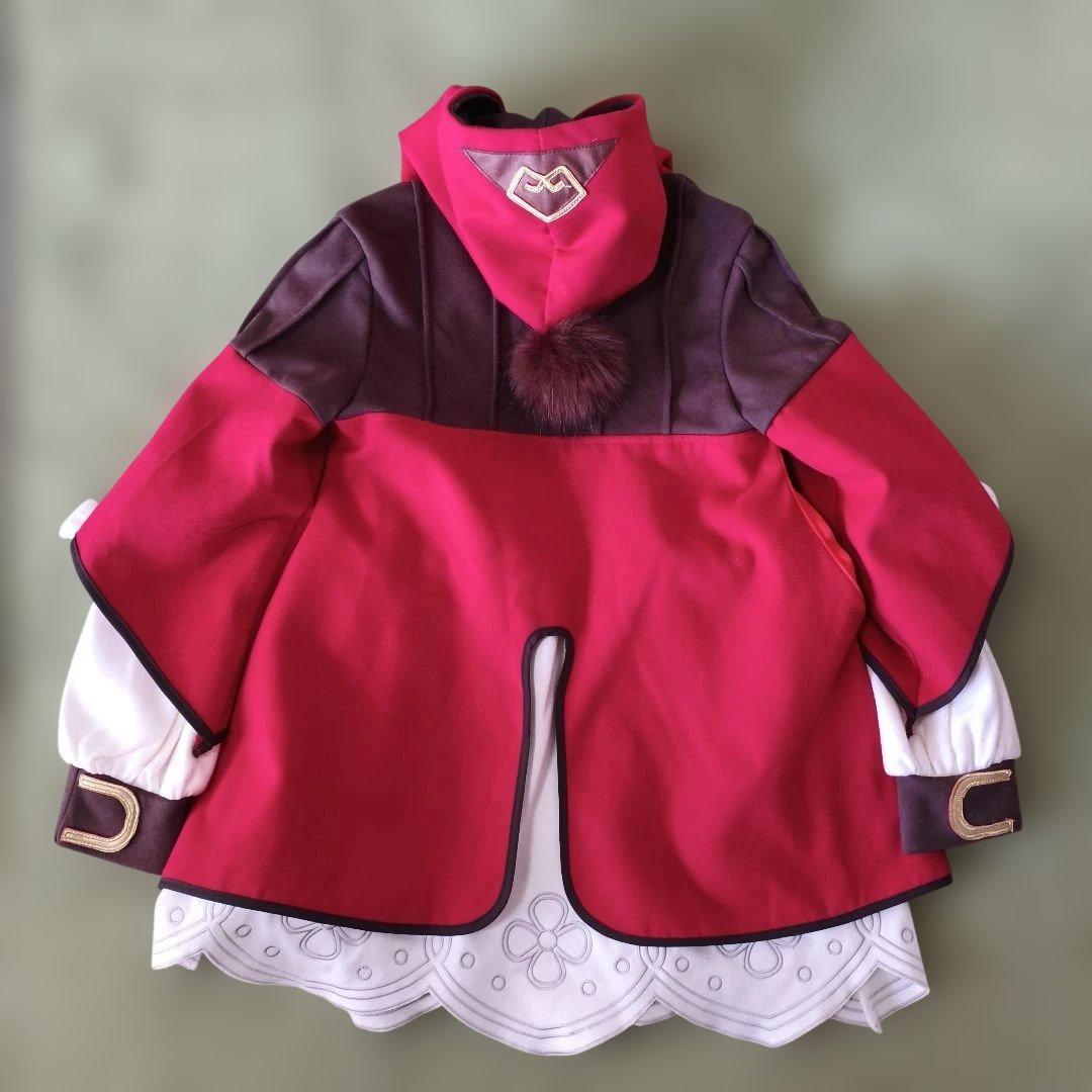原神　コスプレ　クレー　　フルセット　（ウィッグおまけ）★少々難あり