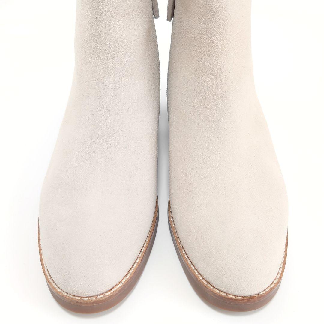 未使用 コールハーン ウォータープルーフ チェルシーブーツ サイドジップ 本革