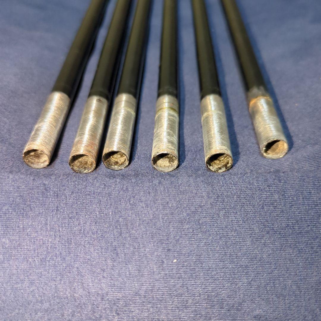 プロジェクトX LZ 6.0 ブラック　6本セット　6番〜48W　バラ売り不可