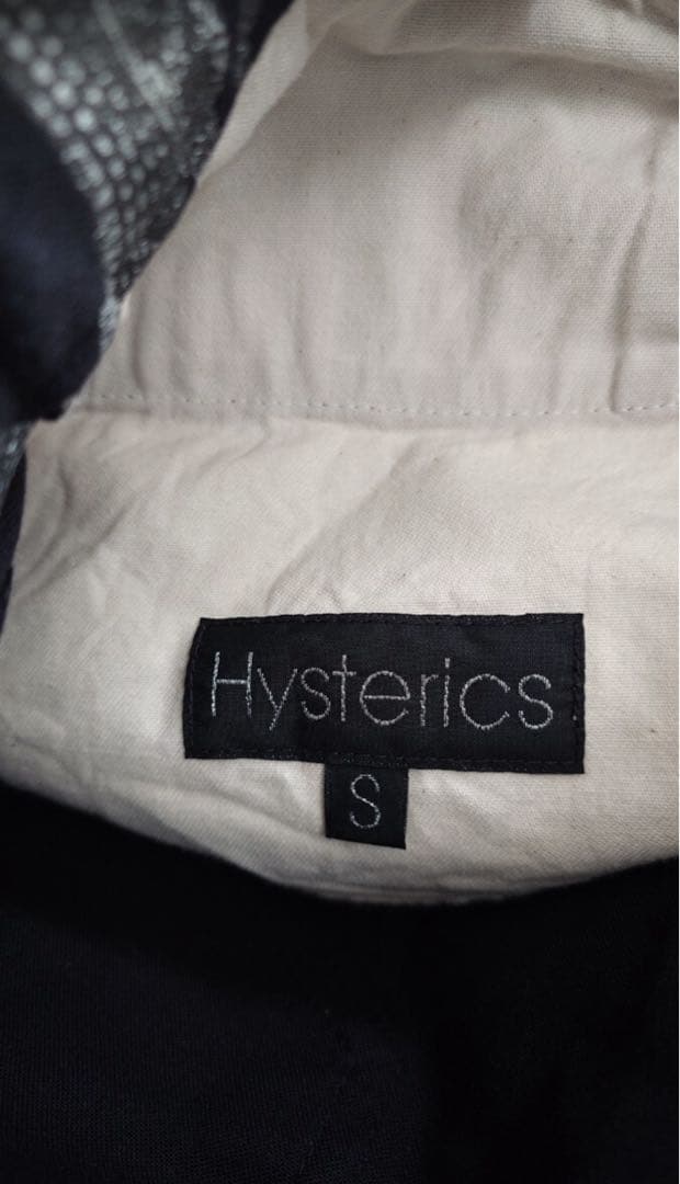 ヒステリックグラマー　HYSTERIC GLAMOUR　スネークデニムパンツ 黒