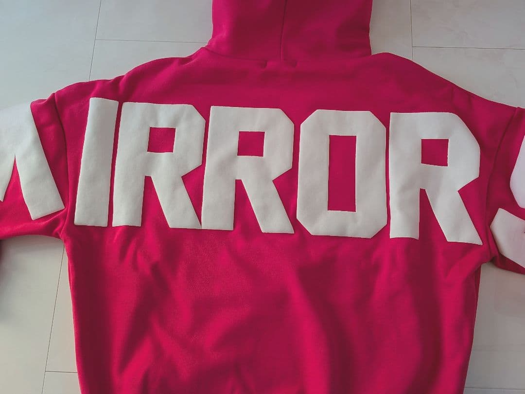 MIRROR9★ICON Hoodie★ピンク★未使用品★ビーニー付き♡