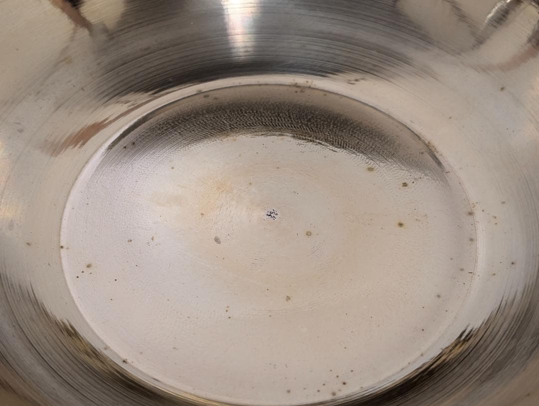 希少 砲金鍋 水炊き鍋 レトロ ヴィンテージ 水たき鍋 平井鋳造所