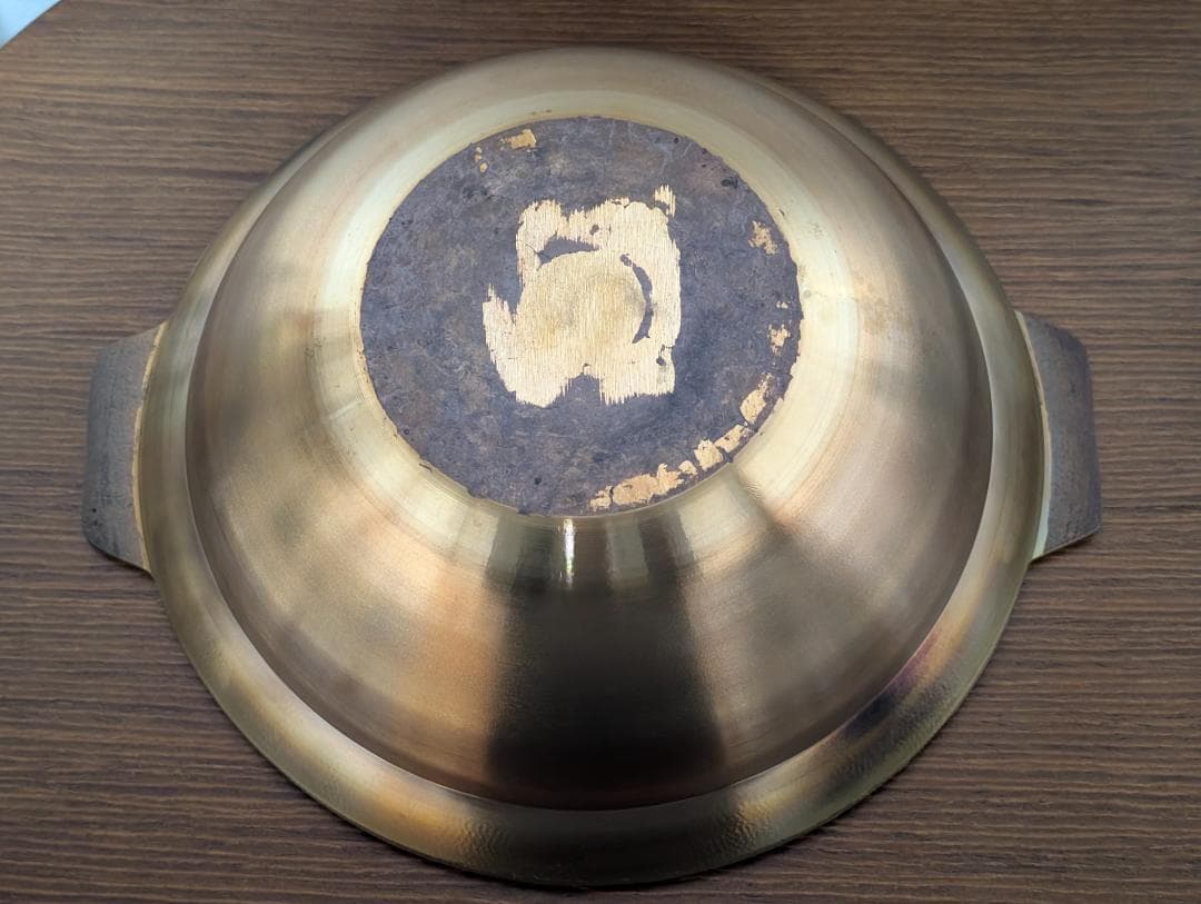 希少 砲金鍋 水炊き鍋 レトロ ヴィンテージ 水たき鍋 平井鋳造所