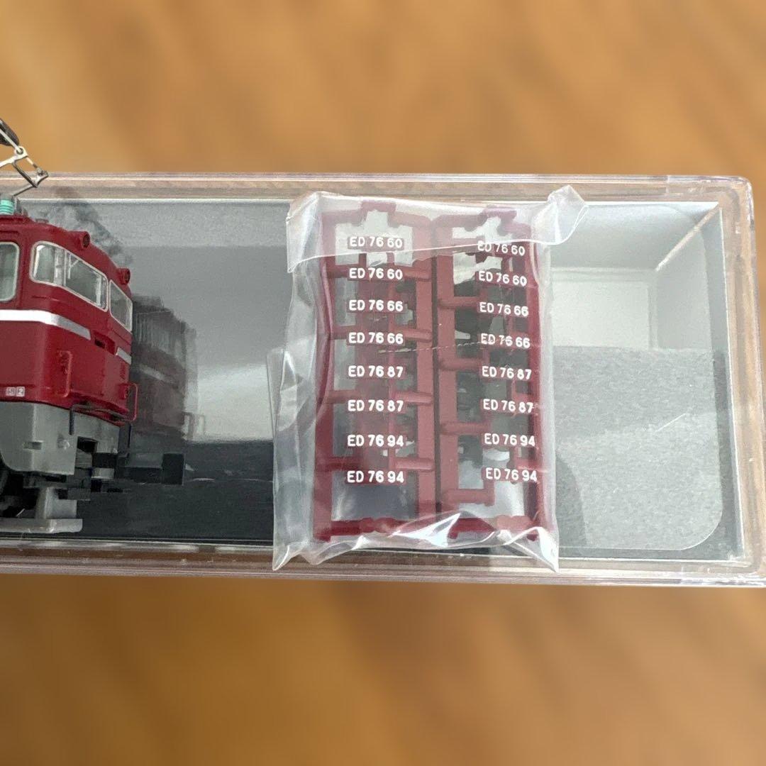 【新品】KATO 3013-1 ED76 0後期形⑥付属品未開封富士はやぶさHM