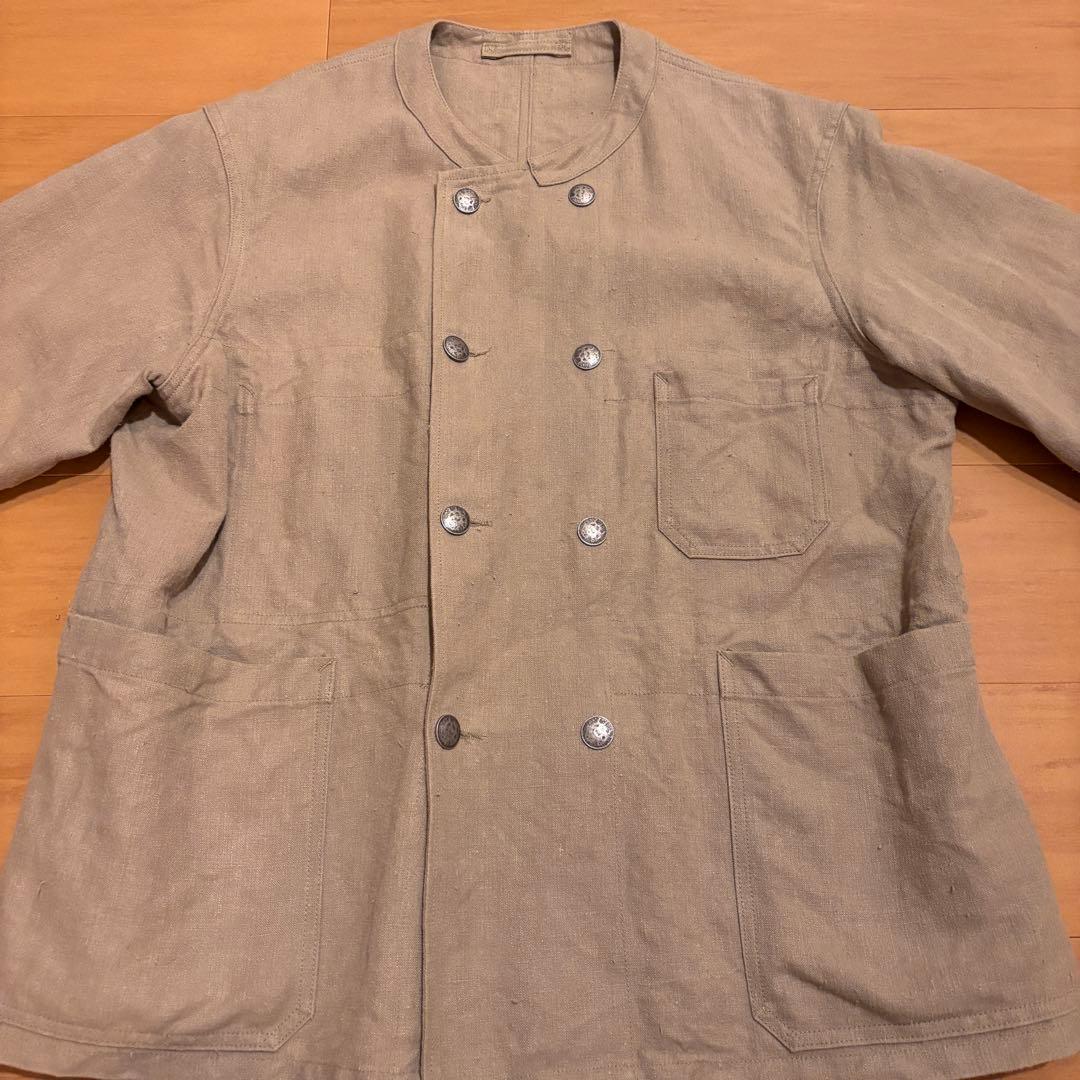 Nigel Cabournナイジェル・ケーボン ヘンプ　ダブルボタンジャケット