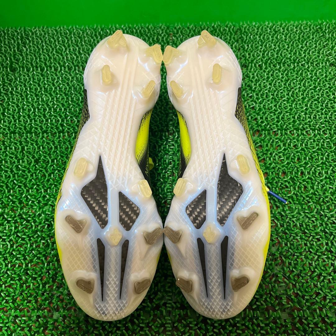 アディダス サッカースパイク エックス ゴースト.1 FG(イエロー×ブラック)