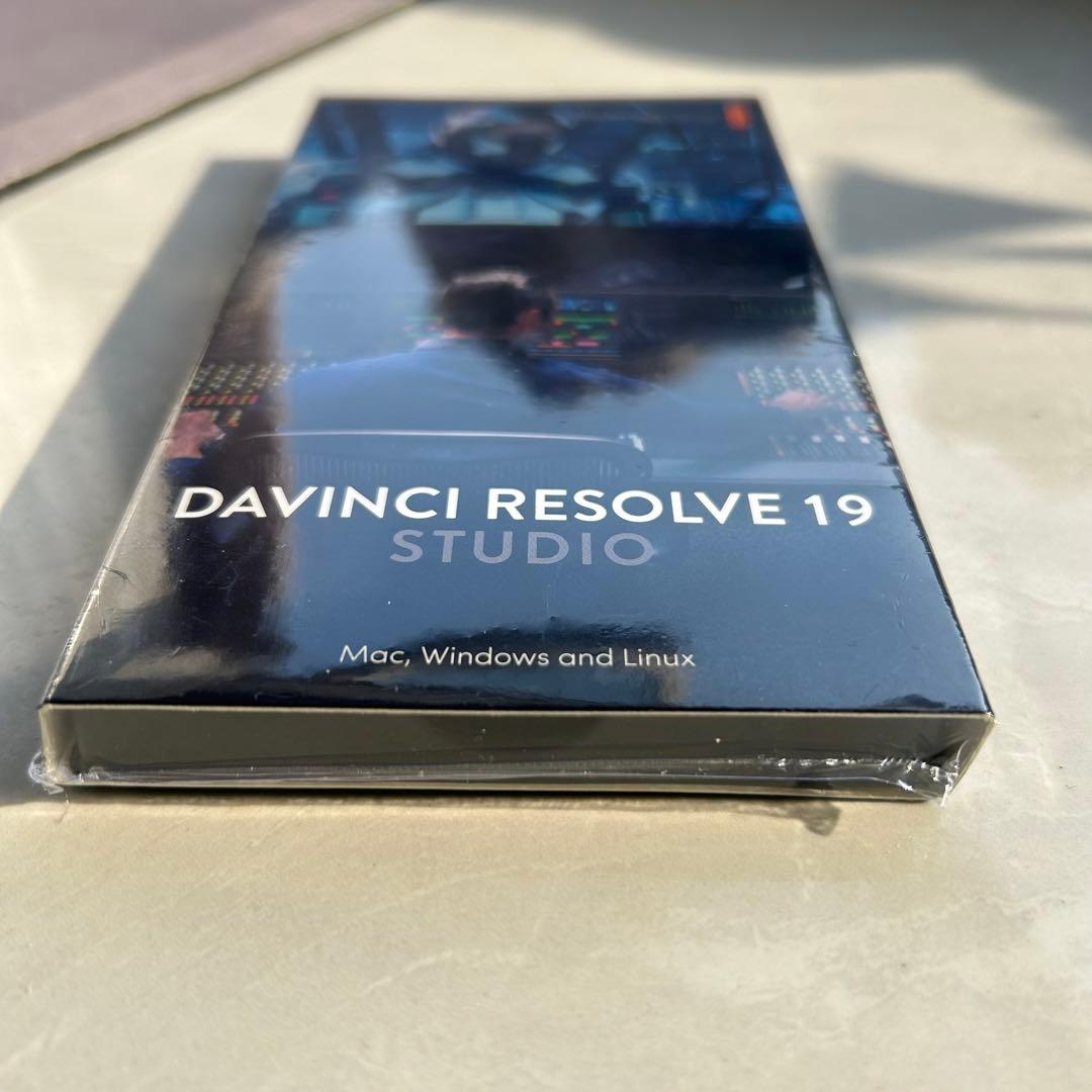 DaVinci Resolve Studio 19 新品未開封