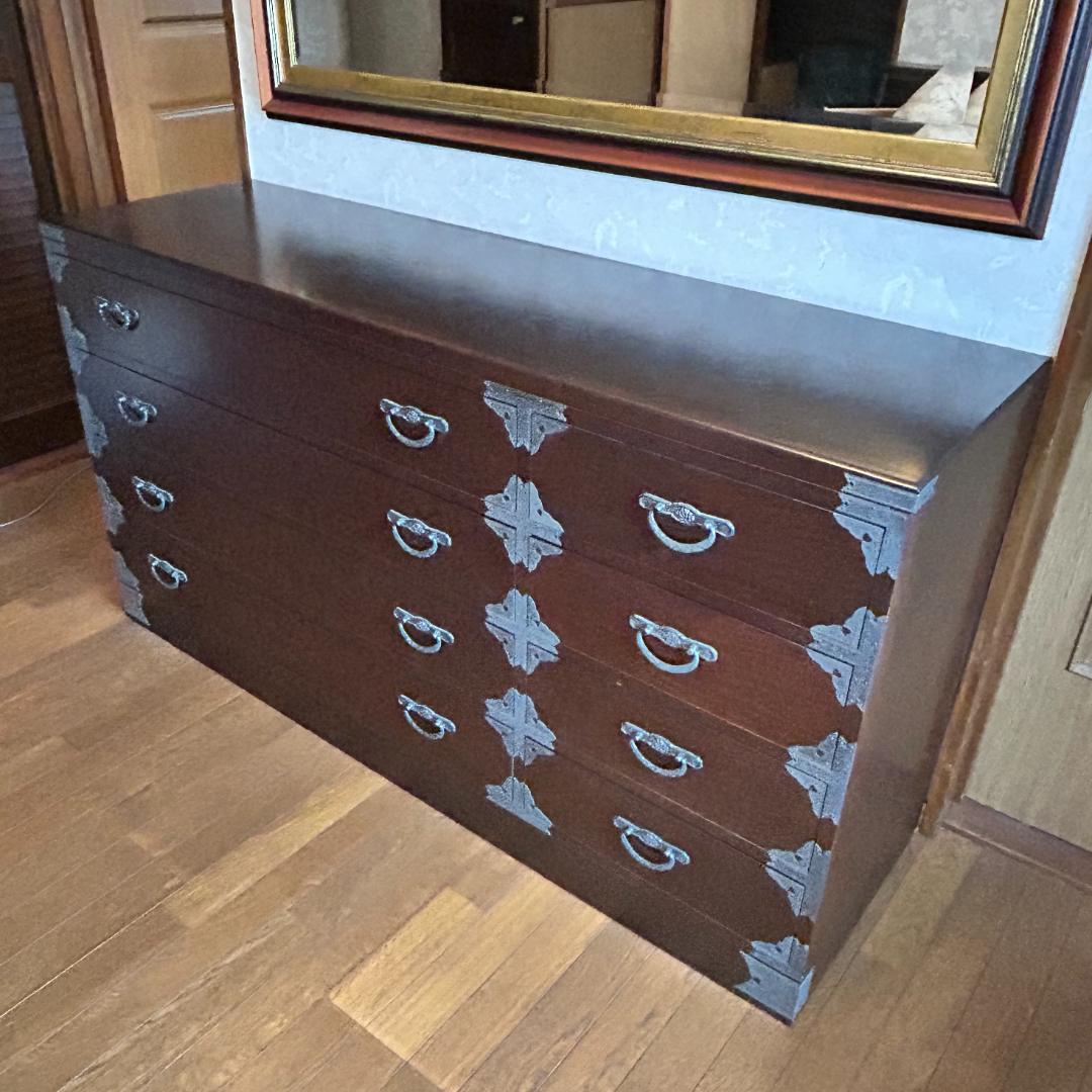 神代民芸　和箪笥　 4段チェスト 整理箪笥