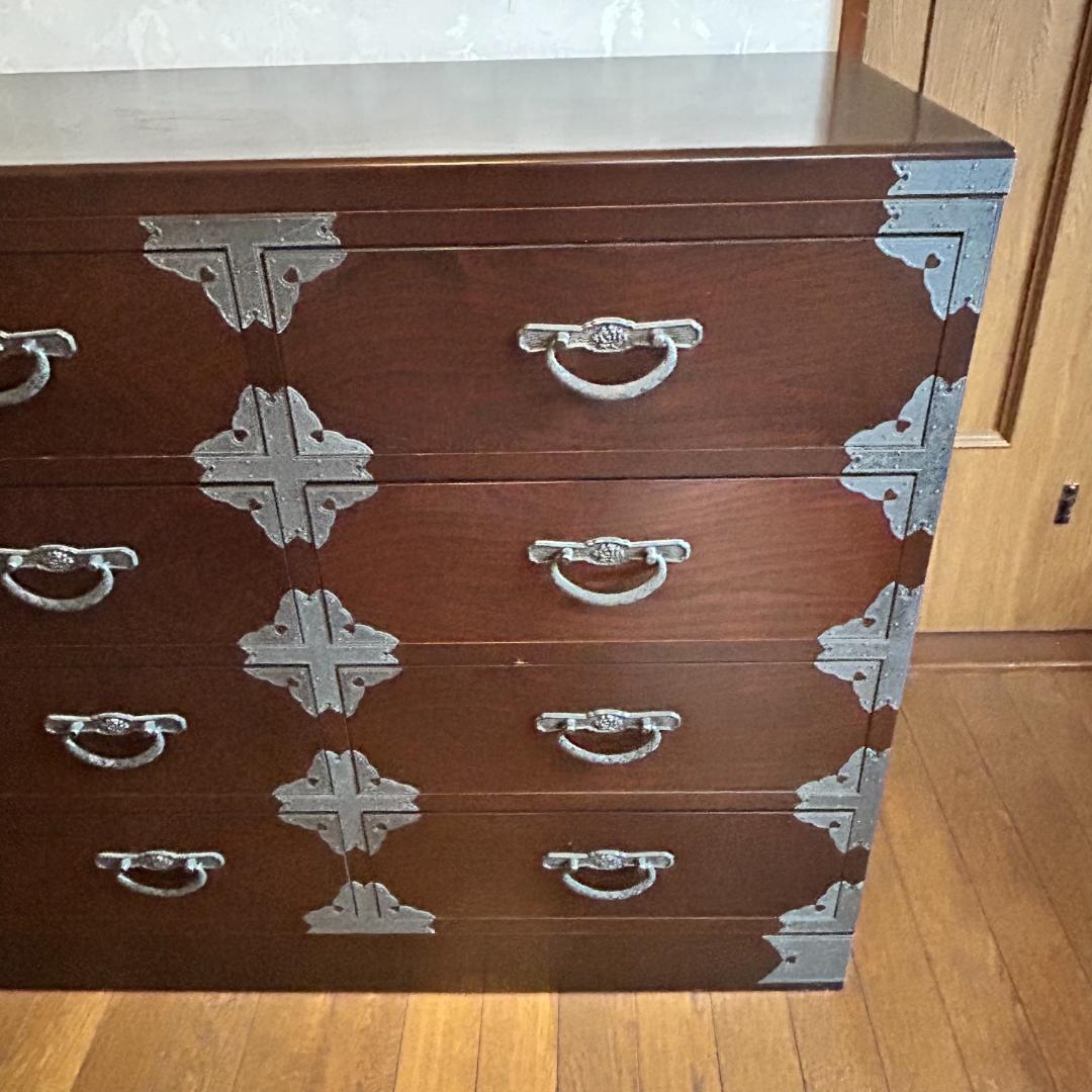 神代民芸　和箪笥　 4段チェスト 整理箪笥